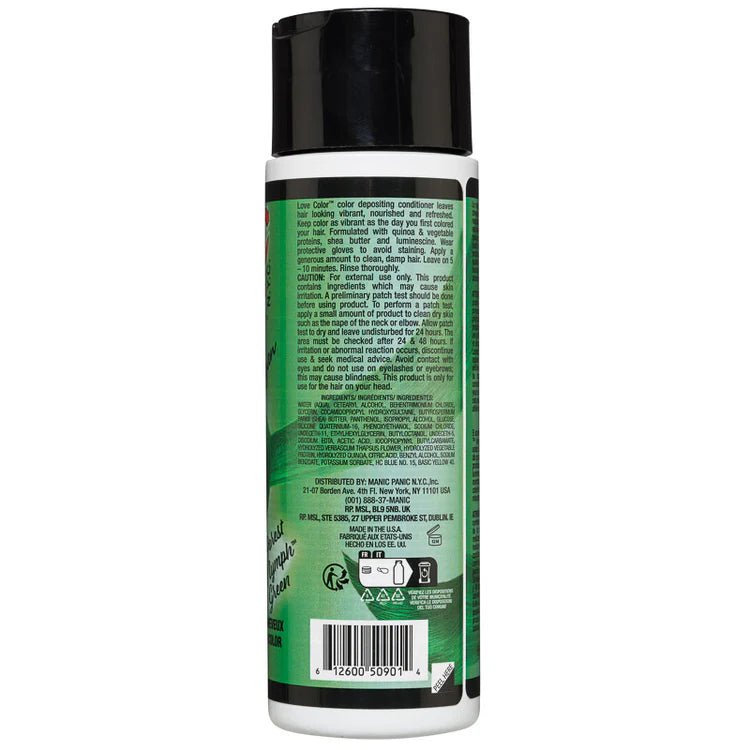 Manic Panic Love Color™ Forest Nymph Green - Renklendirici ve Onarıcı Saç Kremi - 236ml - MP Studio Türkiye