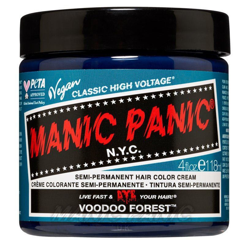 Manic Panic High Voltage® Classic Hair Colour 118ml (Voodoo Forest™) - MP Studio Türkiye