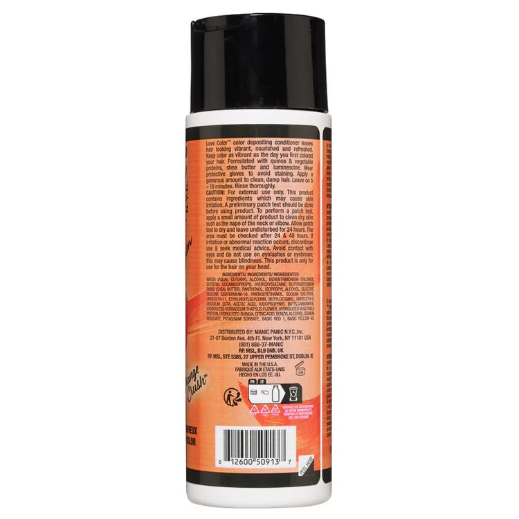 Manic Panic Love Color™ Orange Crush - Renklendirici ve Onarıcı Saç Kremi - 236ml - MP Studio Türkiye