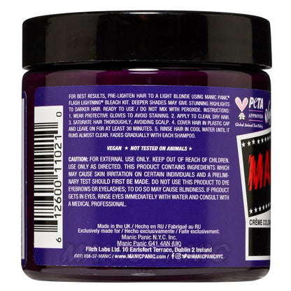 Manic Panic Plum Passion™ - Classic High Voltage® PPD İçermeyen Yarı Kalıcı Saç Boyası - 118ml - MP Studio Türkiye
